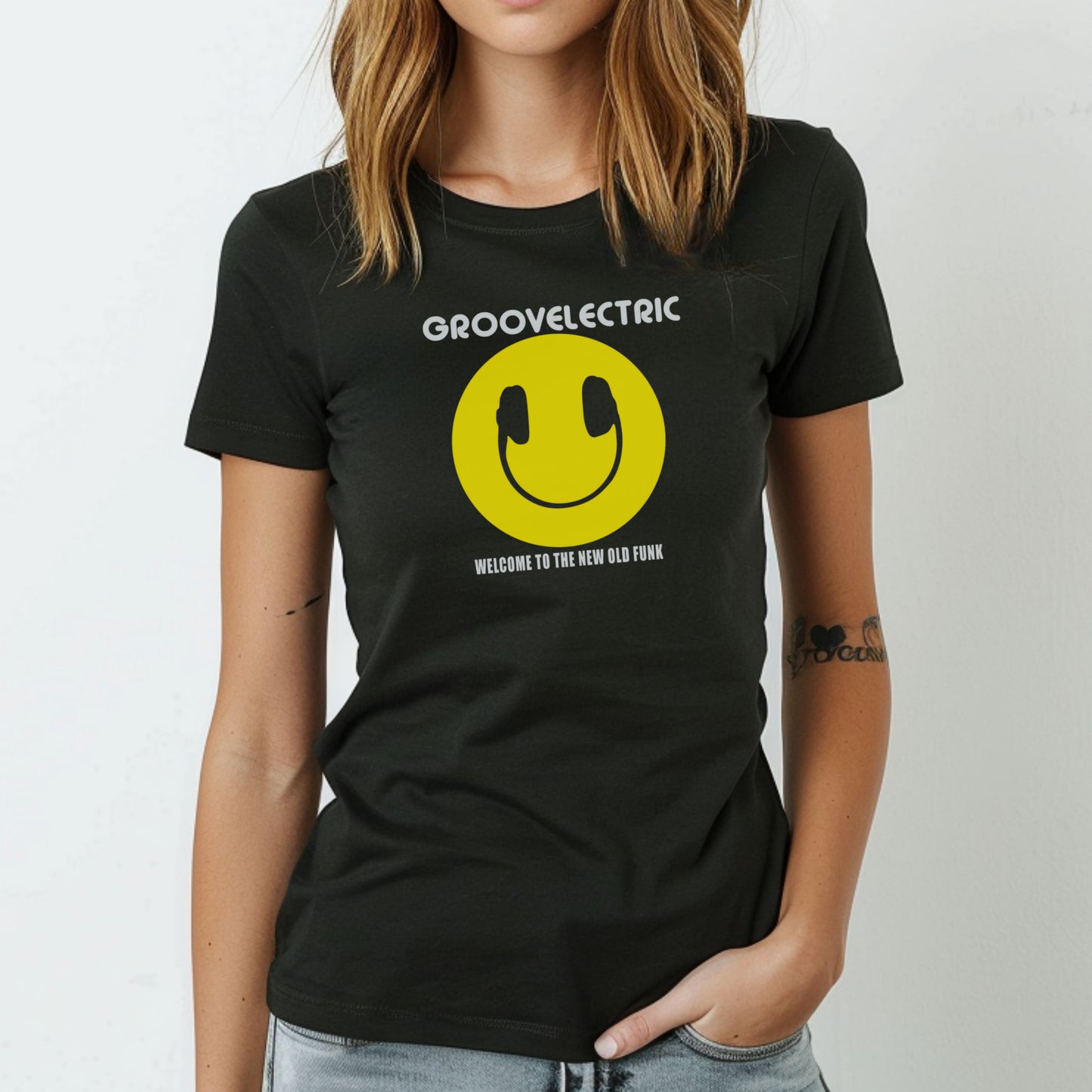 Groovelectric Women's Fitted Tee