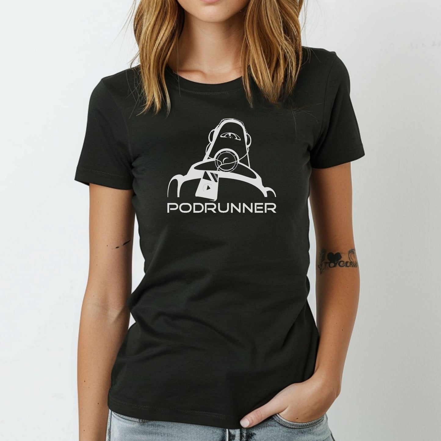 Podrunner Women's Fitted Tee