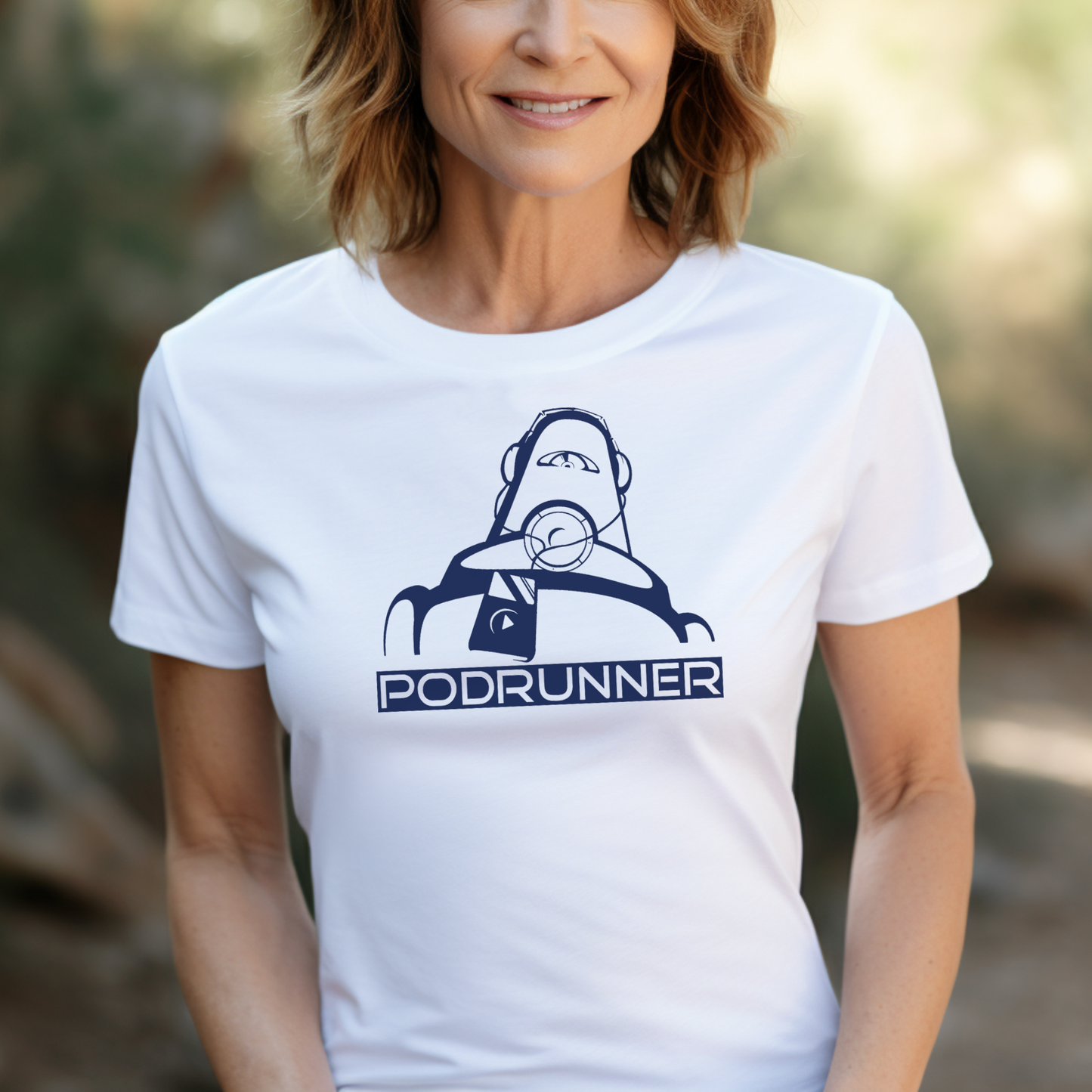 Podrunner Women's Fitted Tee