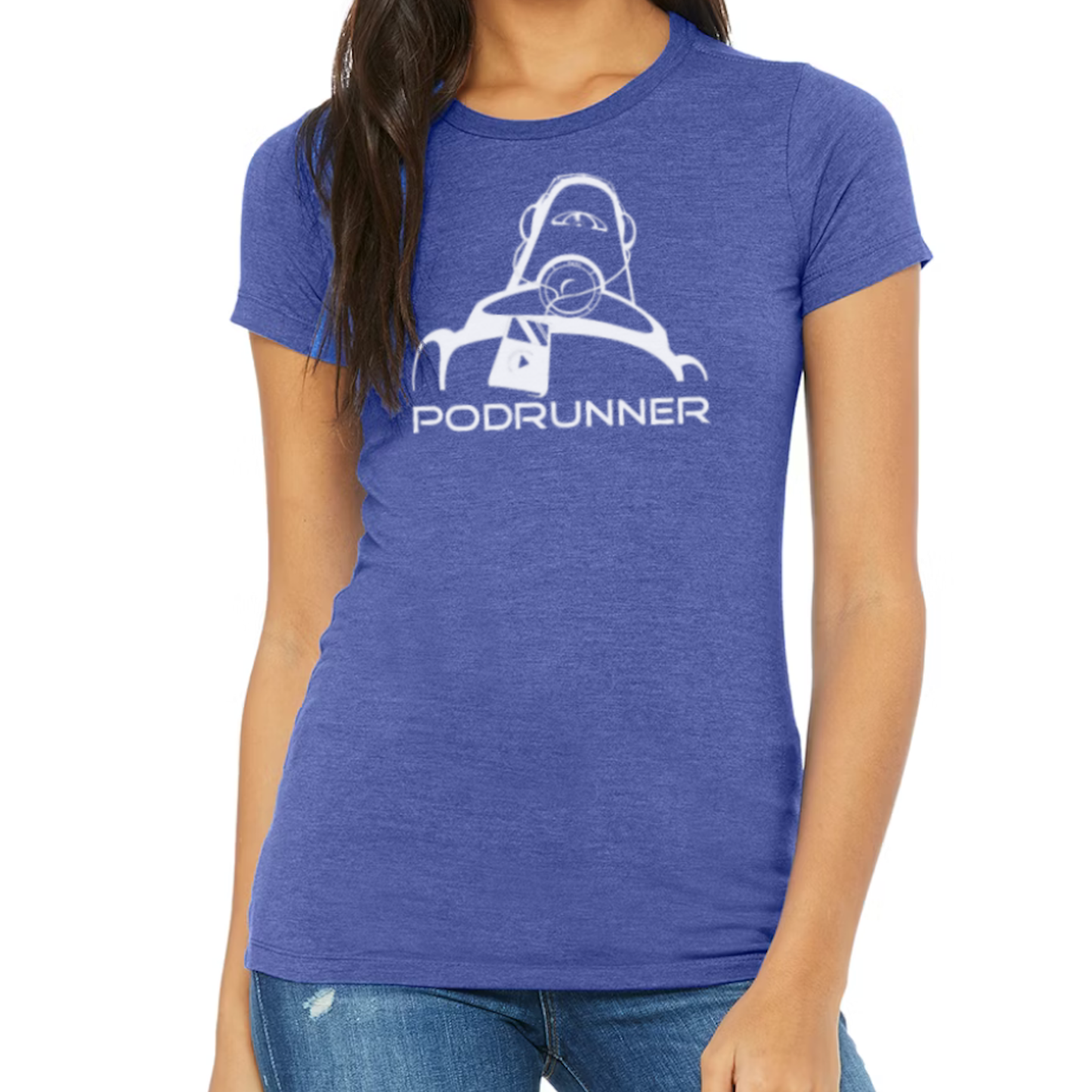 Podrunner Women's Fitted Tee