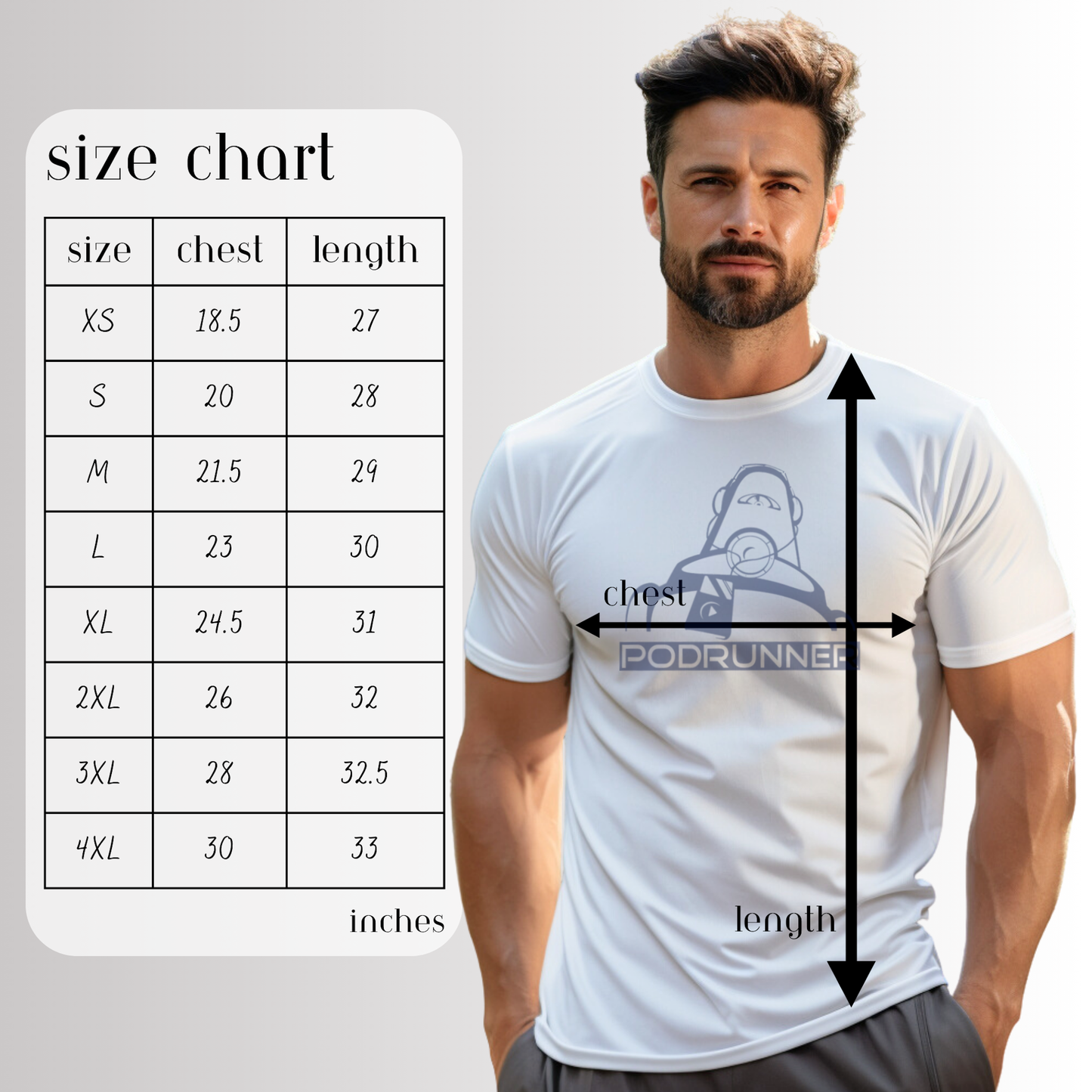 Podrunner Wicking Tee